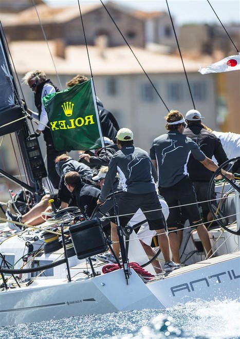 ANTILOPE (GBR) during the first inshore race - Giraglia Rolex Cup 2012 &copy;  Rolex/ Kurt Arrigo http://www.regattanews.com